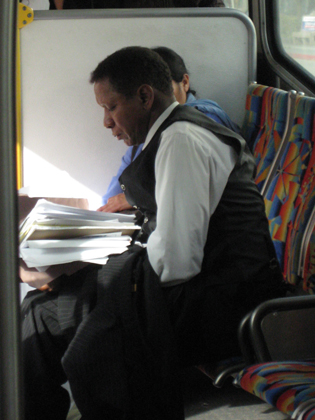 the Los Angeles bus pervert