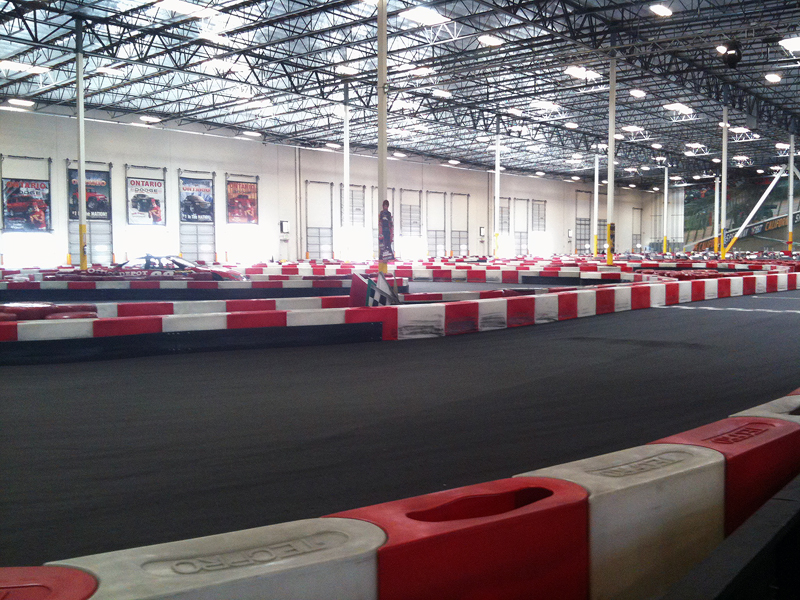 the track for grown-ups (they actually let me on this one)